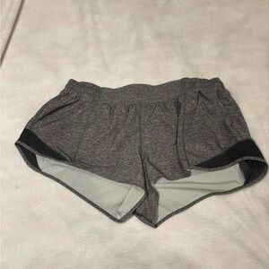 lululemon athletica Heathered Gray Athletic Shorts